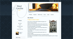 Desktop Screenshot of hotelcavalier.be